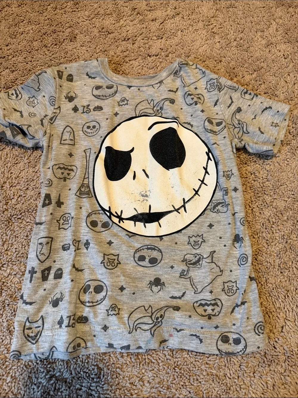 Nightmare Before Christmas Kids Set - Black & Gray